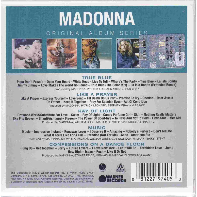 ORIGINAL ALBUM SERIES