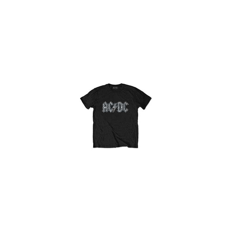 AC/DC KIDS T-SHIRT: LOGO (EMBELLISHED) (5-6 YEARS)