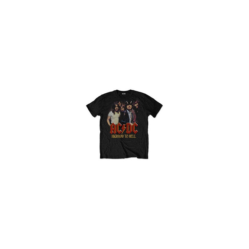 AC/DC UNISEX T-SHIRT: H2H BAND (SMALL)