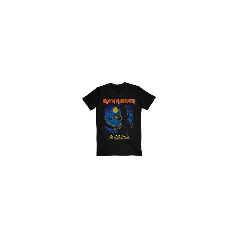 IRON MAIDEN UNISEX T-SHIRT: FEAR OF THE DARK MOONLIGHT (XX-LARGE)