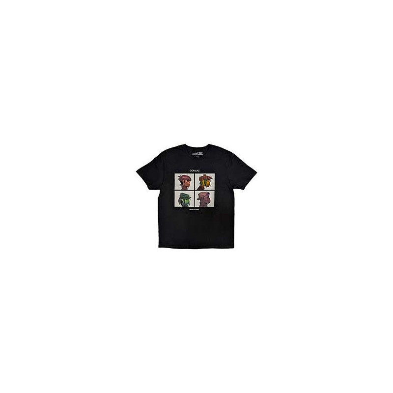 GORILLAZ UNISEX T-SHIRT: DEMON DAYS (LARGE)