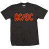 AC/DC UNISEX T-SHIRT:LOGO (XXXXLARGE)