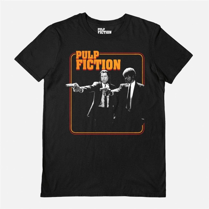 PULP FICTION (GUNS) UNISEX - T-SHIRT LARGE