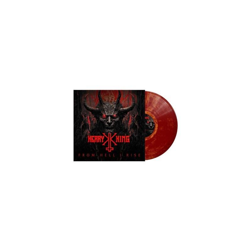 FROM HELL I RISE - BLACK/DARK RED MARBLE