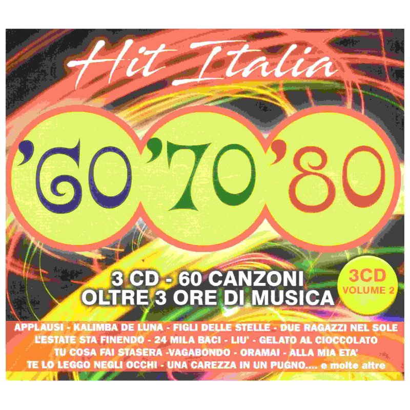 HIT ITALIA 60 70 80 VOLUME 2 (BOX 3CD)