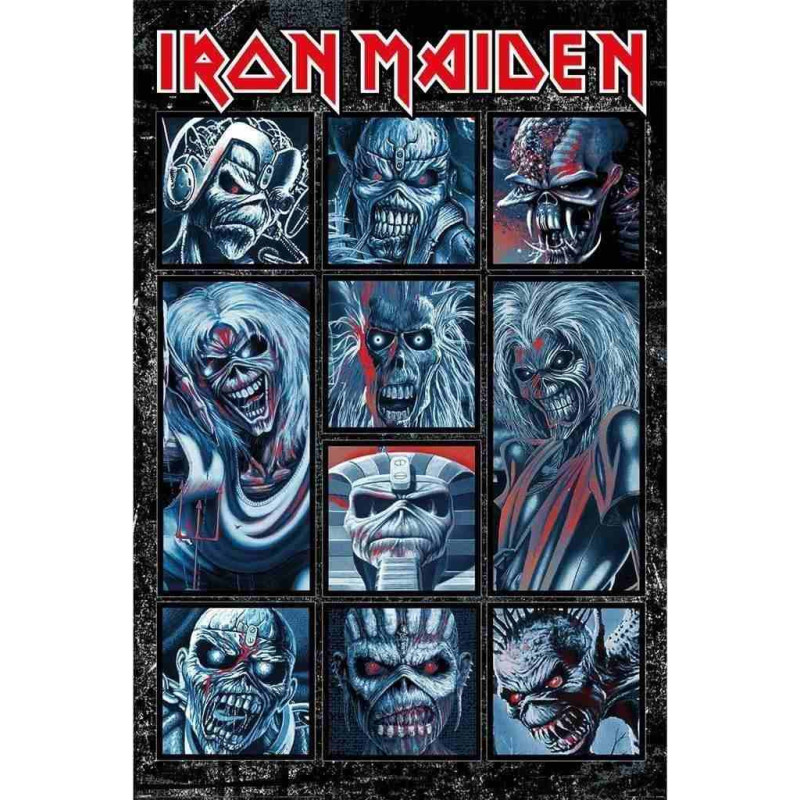 IRON MAIDEN (TEN EDDIES) MAXI POSTER