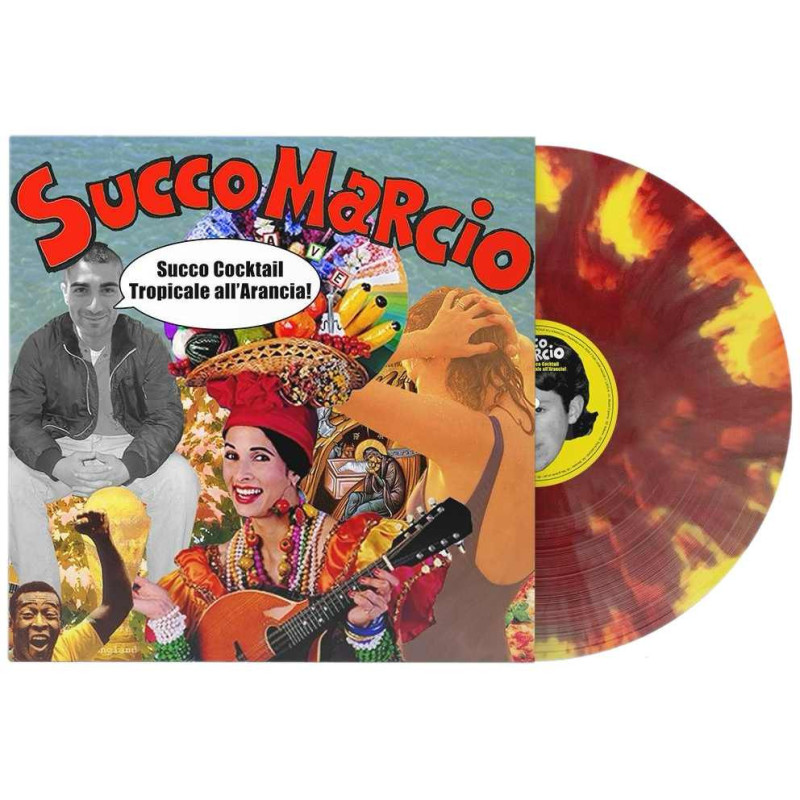 SUCCO COCKTAIL TROPICALE ALL'ARANCIA - SPLATTER RED/ORANGE/YELLOW VINYL 300 NU