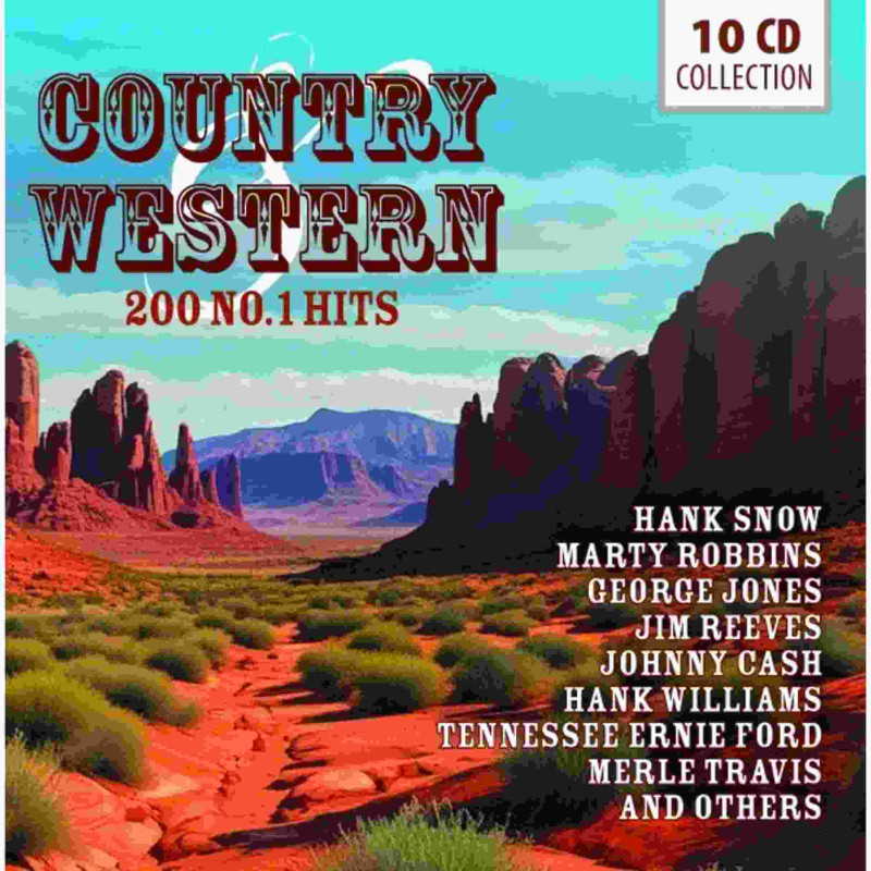 COUNTRY & WESTERN - 200 NO. 1 HITS