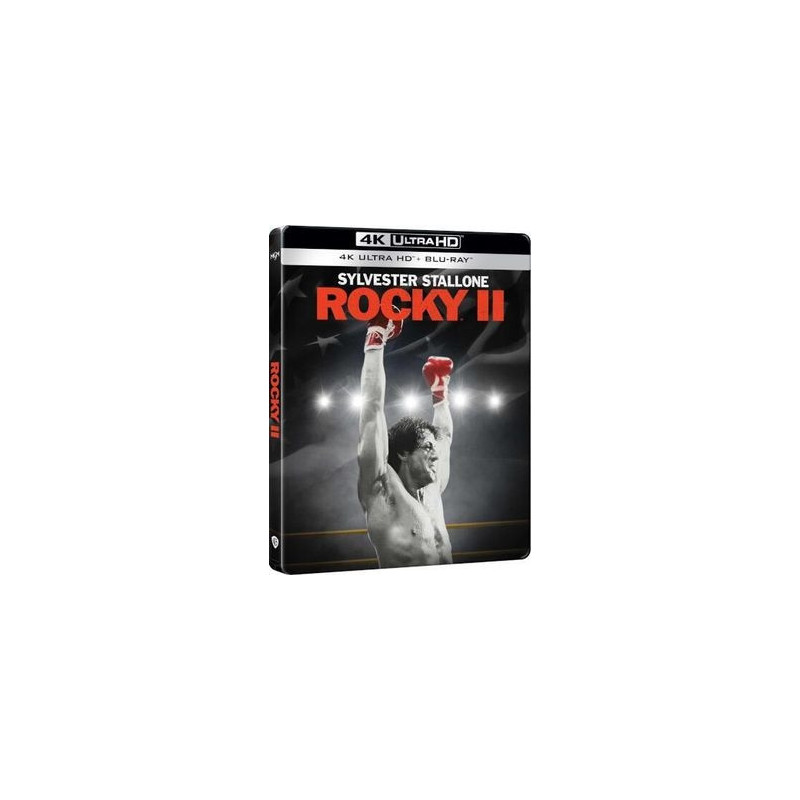 ROCKY II (1979) STEELBOOK (4K ULTRA HD + BLU-RAY)