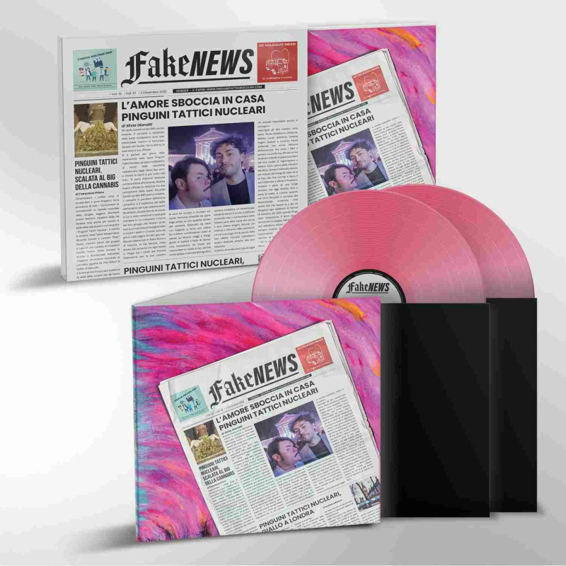 FAKE NEWS 2 LP ROSA (LOVE STORY)