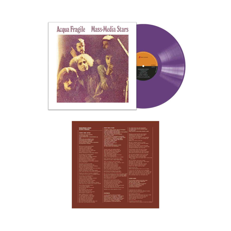 MASS MEDIA STARS - (180GR VIOLA ED. NUM.