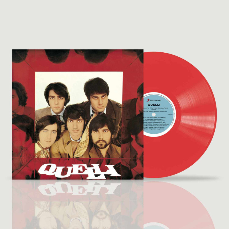 I QUELLI  LP RED EDIZIONE NUMERTA E LIMITATA  LP