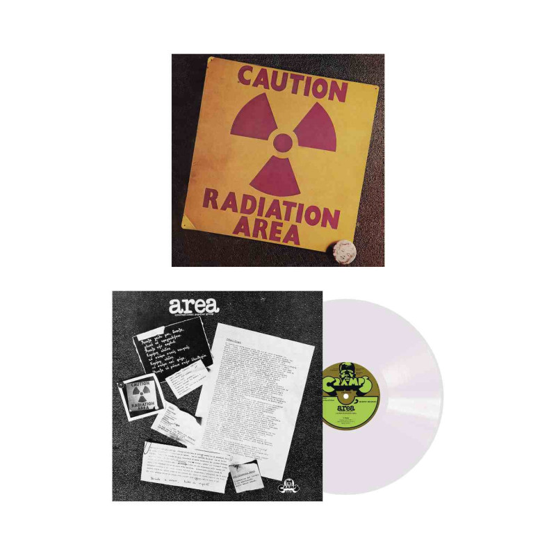 CAUTION RADIATION AREA (COL. WHITE-ED.LI