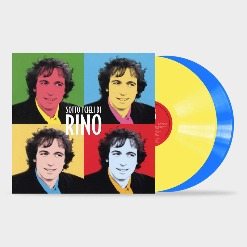 SOTTO I CIELI DI RINO (180GR 1LP YELLOW+1LP BLU)