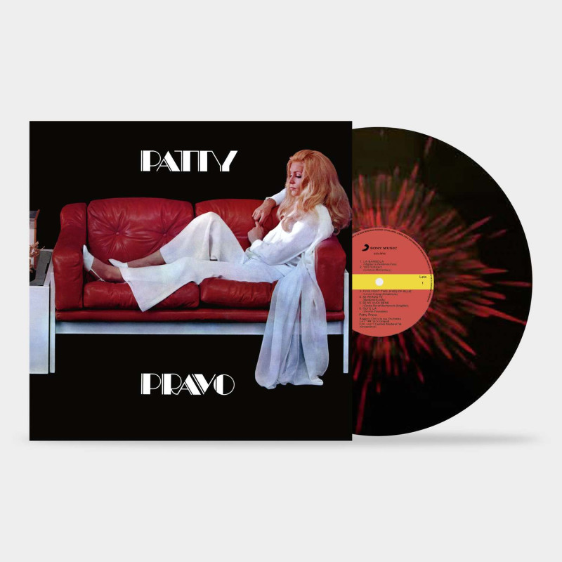 PATTY PRAVO (SPLATTER BLACK WITH RED)