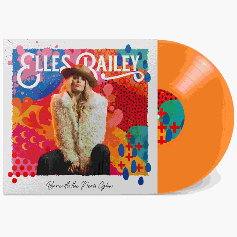 BENEATH THE NEON GLOW [ORANVE VINYL LP,