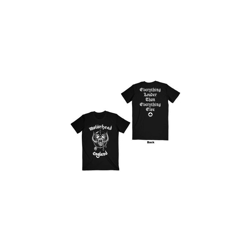 MOTORHEAD - ENGLAND (T-SHIRT UNISEX TG. L)