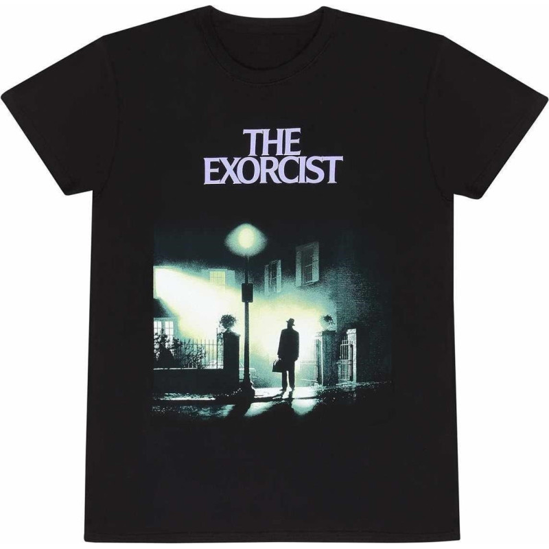 EXORCIST (THE): POSTER - BLACK (T-SHIRT UNISEX TG. S)