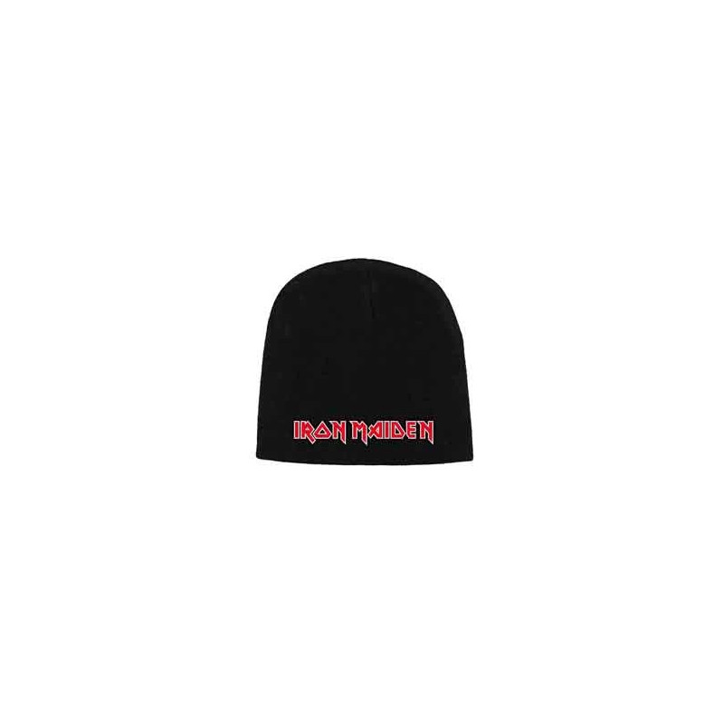 IRON MAIDEN BEANIE HAT:LOGO