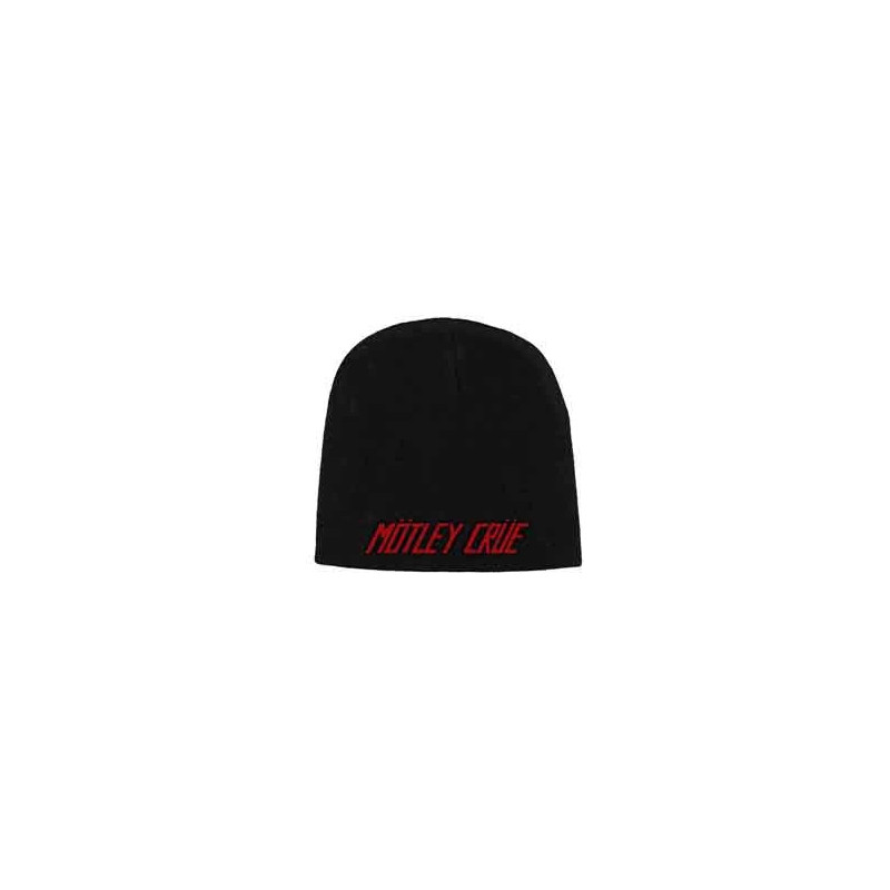 MOTLEY CRUE UNISEX BEANIE HAT:LOGO