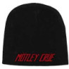 MOTLEY CRUE UNISEX BEANIE HAT:LOGO