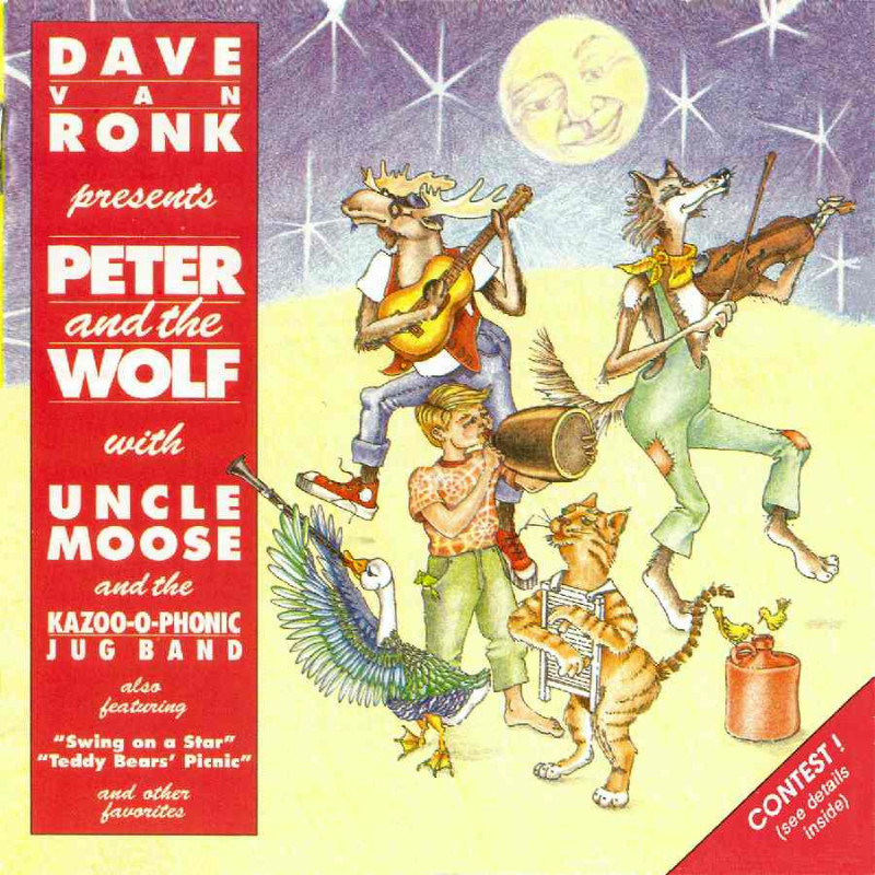 PRESENTS PETER AND THE WOLF