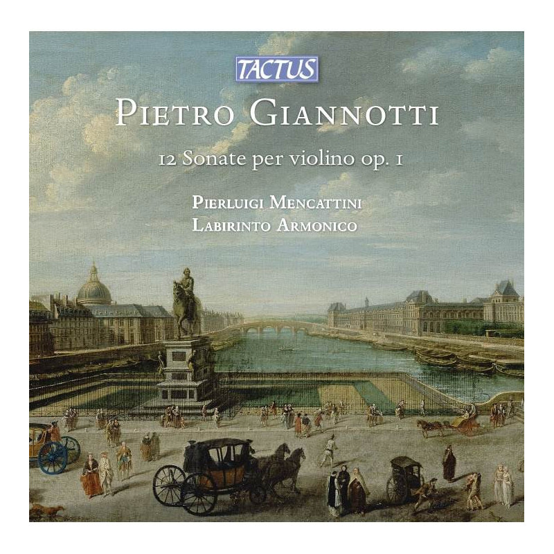 PIETRO GIANNOTTI: 12 SONATE A VIOLINO SO