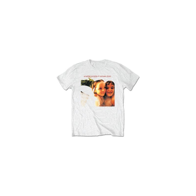 SMASHING PUMPKINS T-SHIRT  LARGE UNISEX WHITE  DREAM