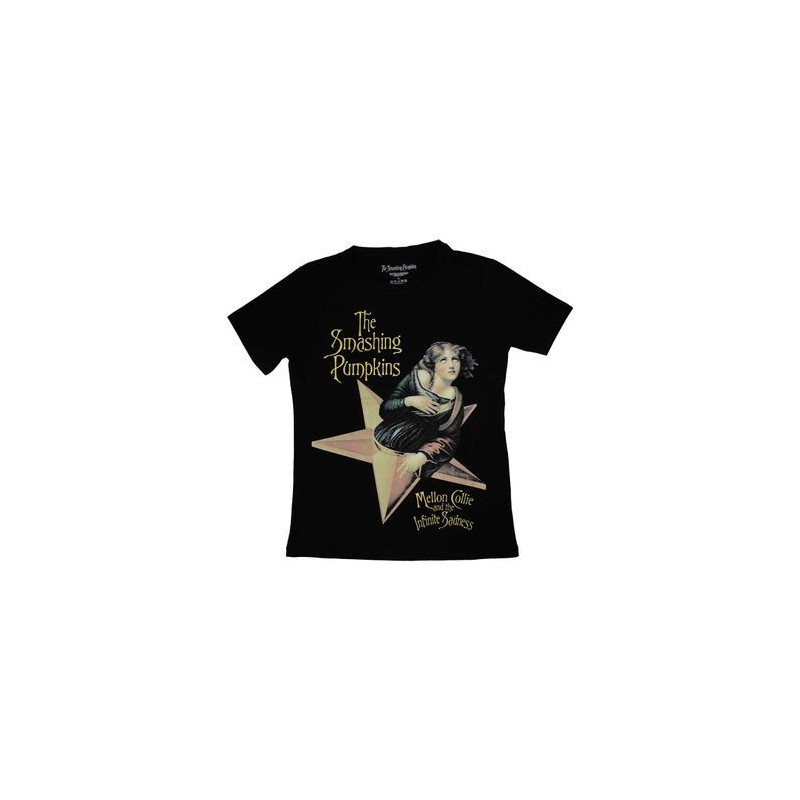 SMASHING PUMPKINS - THE T-SHIRT  XX-LARGE LADIES BLACK  MELLON COLLIE