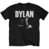BOB DYLAN MEN'S TEE: AT PIANO (SMALL)