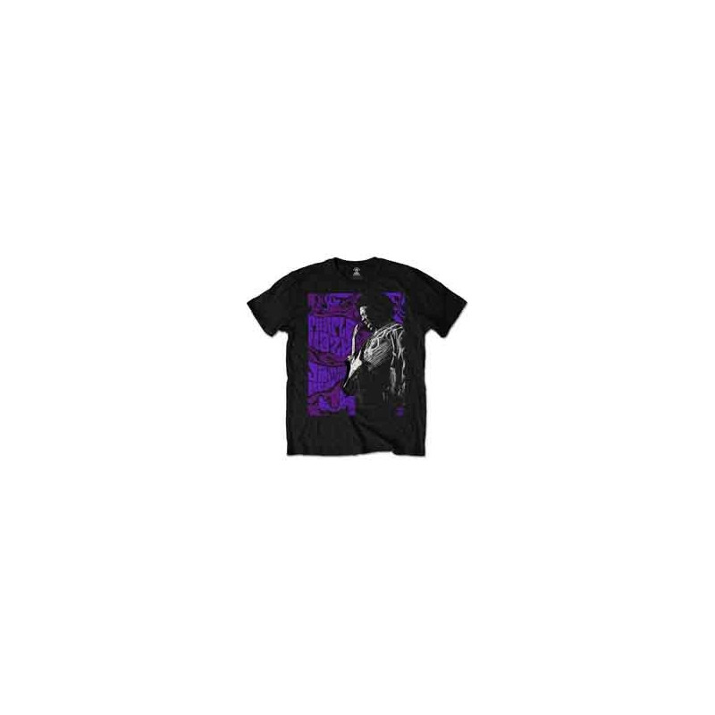 JIMI HENDRIX UNISEX T-SHIRT: PURPLE HAZE (X-LARGE)