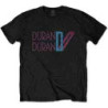 DURAN DURAN UNISEX:DOUBLE D LOGO