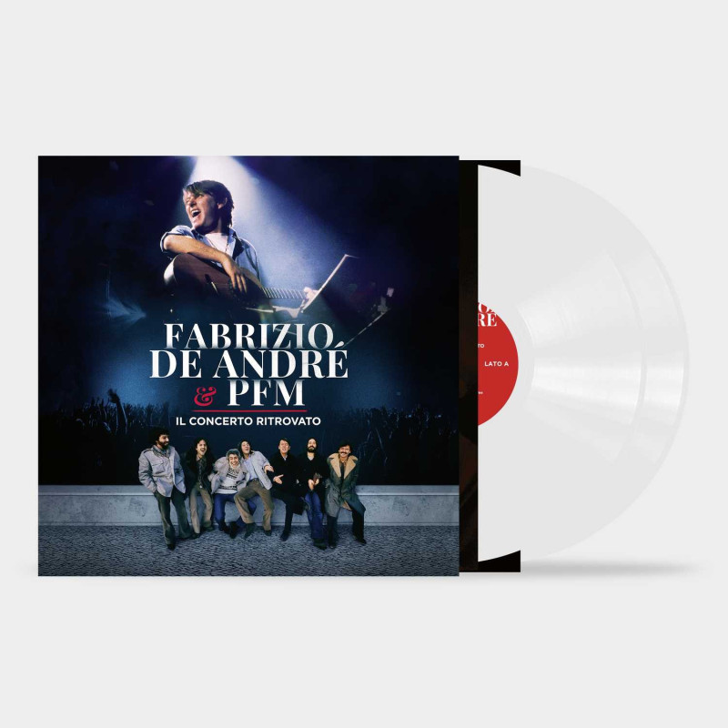 FABRIZIO DE ANDRE E PFM. IL CONCERTO RITROVATO (2 LP 180GR WHITE)