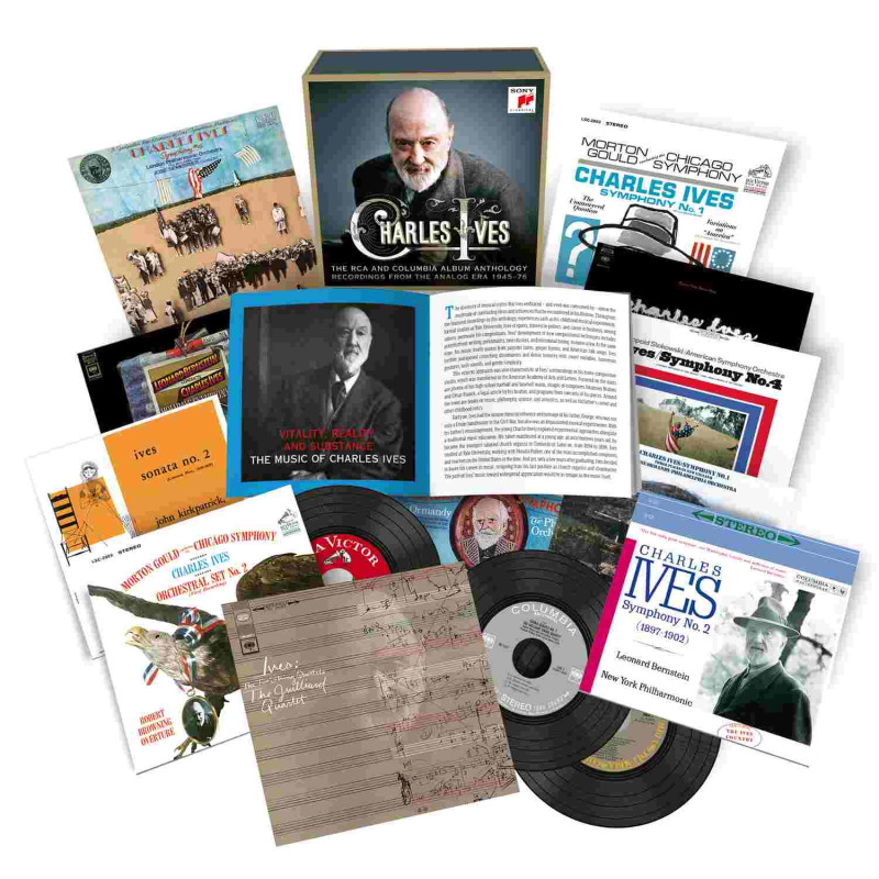 CHARLES IVES - THE RCA AND COLUMBIA ALBU