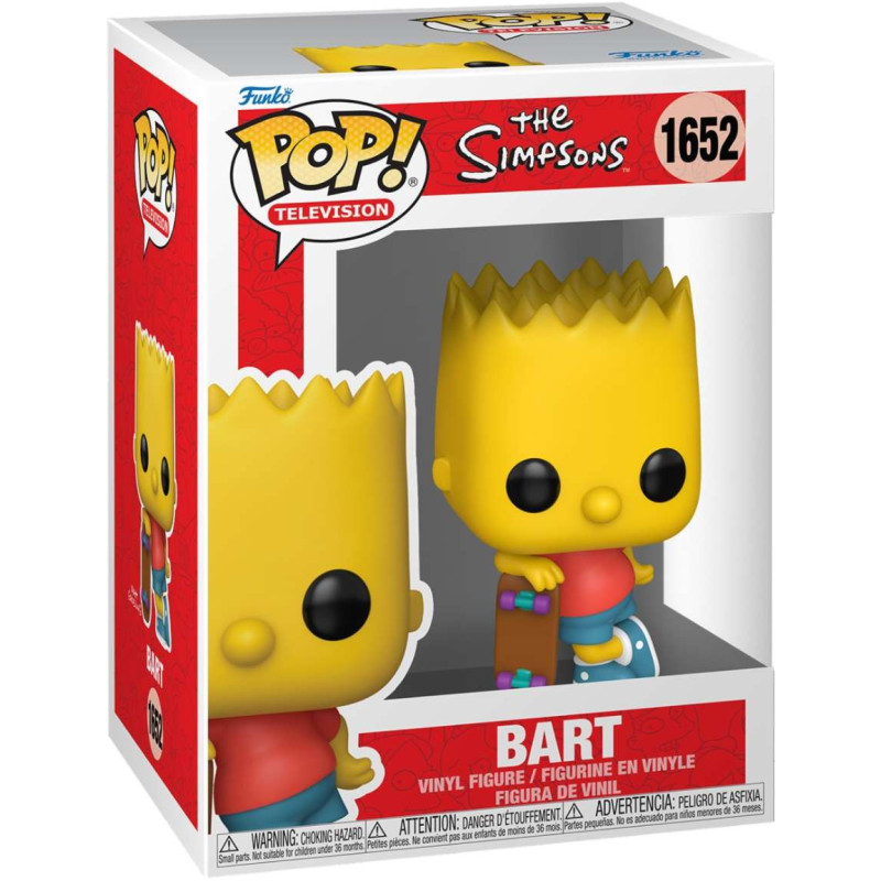 SIMPSONS (THE): FUNKO POP! TELEVISION - BART (VINYL FIGURE 1652)