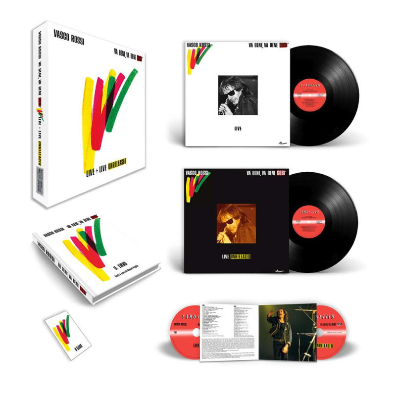 VA BENE, VA BENE COSI LIVE+LIVE UNRELEASED  40^RPLAY SPECIAL EDITION (2LP+2CD+BOOK