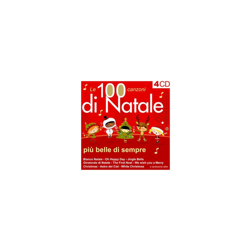 LE 100 CANZONI DI NATALE PIU' BELLE DI SEMPRE (4 CD SLIM)