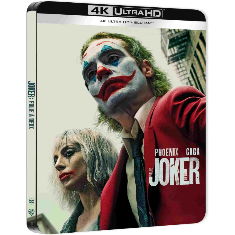JOKER FOLIE A DEUX STEELBOOK 3 (4K ULTRA HD + BLU-RAY)