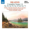 COMPLETE SONGS, VOL. 6 - OPP. 28, 58, 69