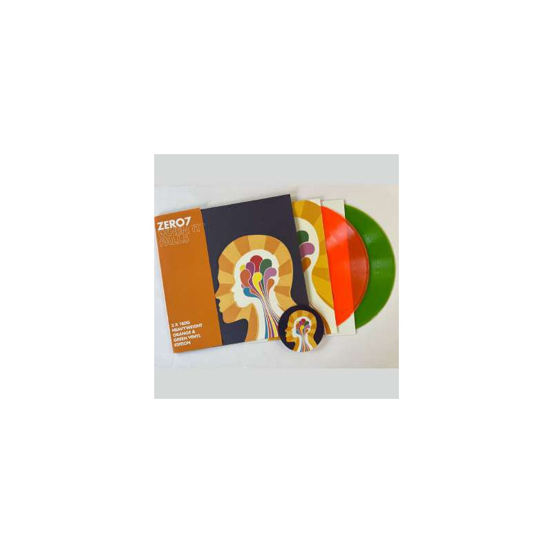 WHEN IT FALLS - TRANSPARENT ORANGE / GRE