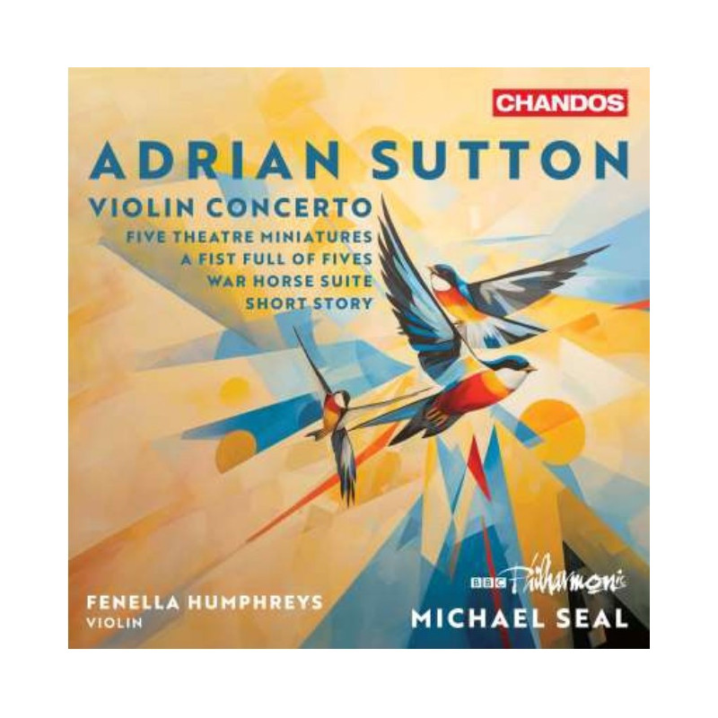 ADRIAN SUTTON: VIOLIN CONCERTO, FIVE THE