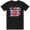 LED ZEPPELIN UNISEX T-SHIRT: UNION JACK TYPE (X-LARGE)
