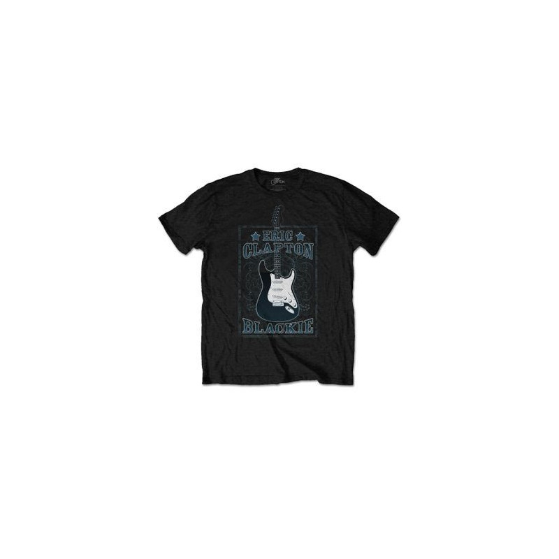 ERIC CLAPTON UNISEX T-SHIRT: BLACKIE (X-LARGE)