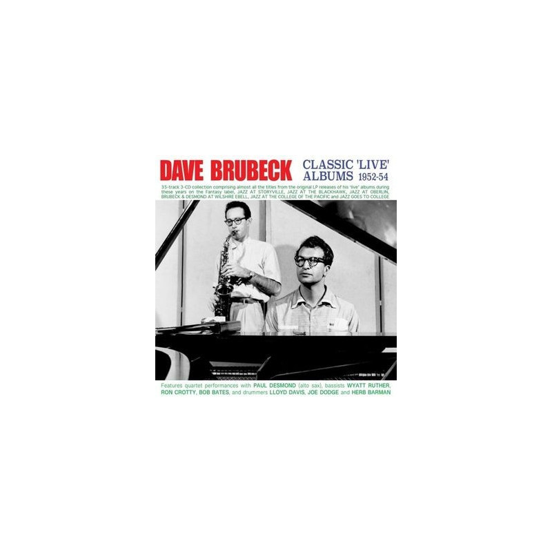 CLASSIC LIVE ALBUM 1952-54