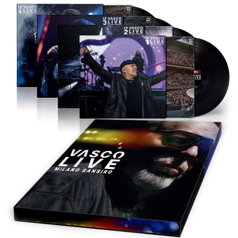 VASCO LIVE MILANO SANSIRO (4LP)