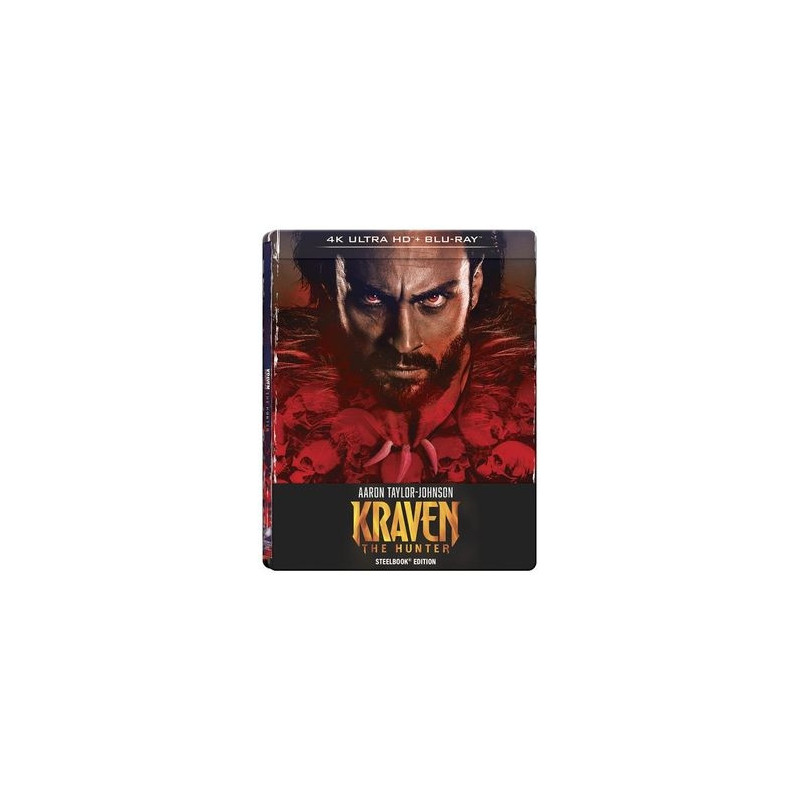 KRAVEN - IL CACCIATORE - 4K STEELBOOK (BD 4K + BD HD)