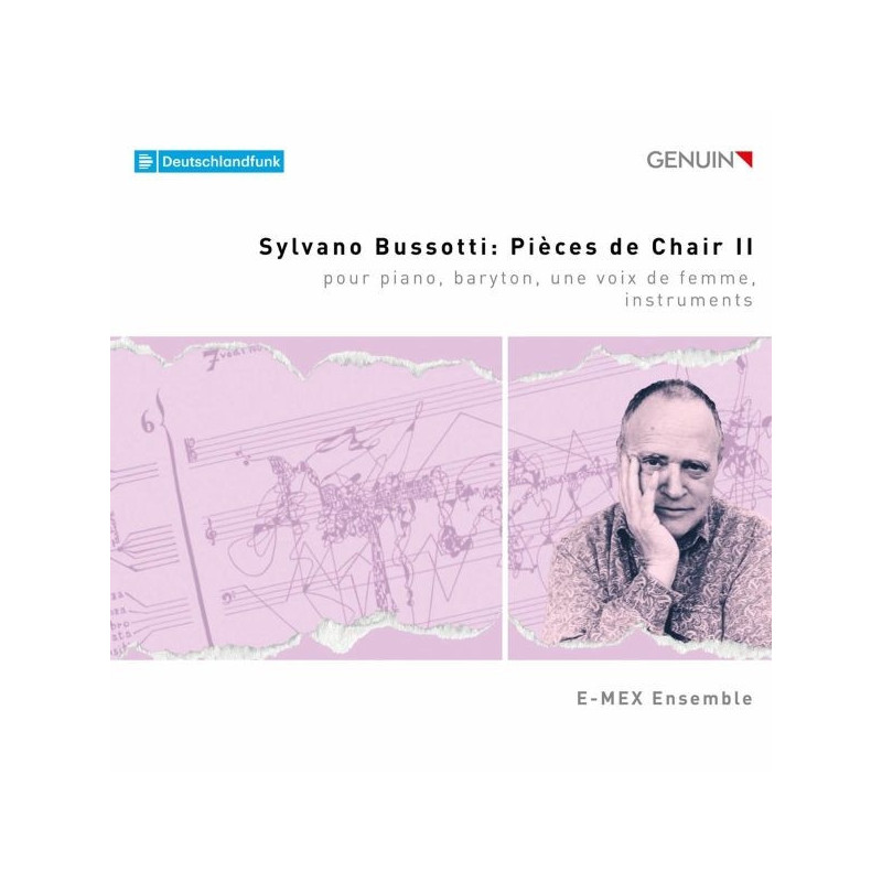 PIECES DE CHAIR II: POUR PIANO, BARYTON,