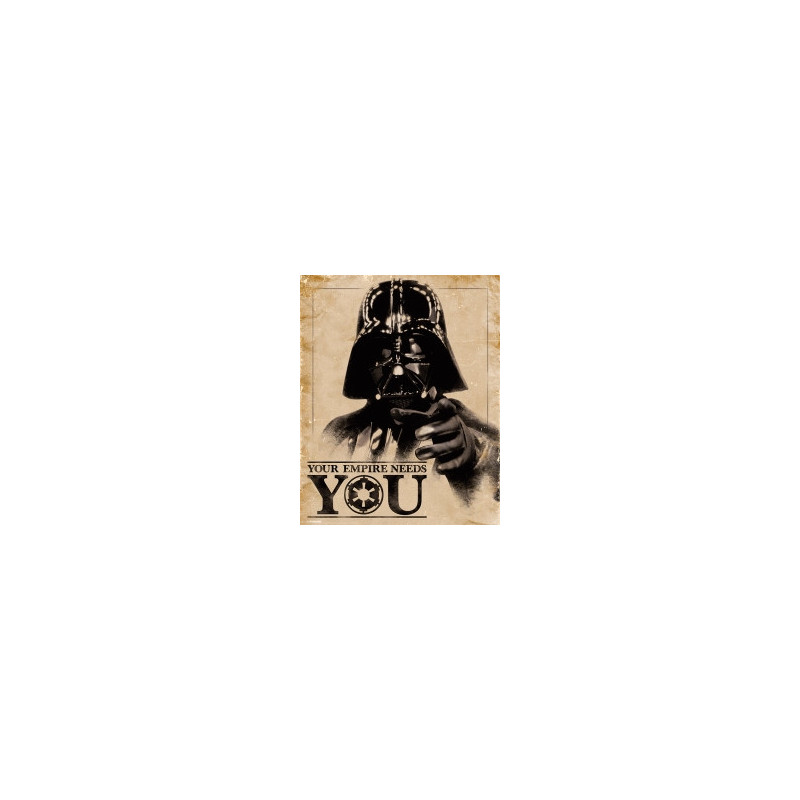 STAR WARS: PYRAMID - CLASSIC - YOUR EMPIRE NEEDS YOU (POSTER MINI 40X50 CM)