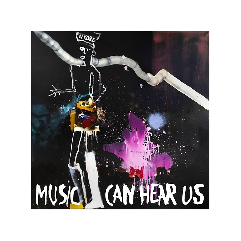 MUSIC CAN HEAR US - DOUBLE MAGENTA VINYL
