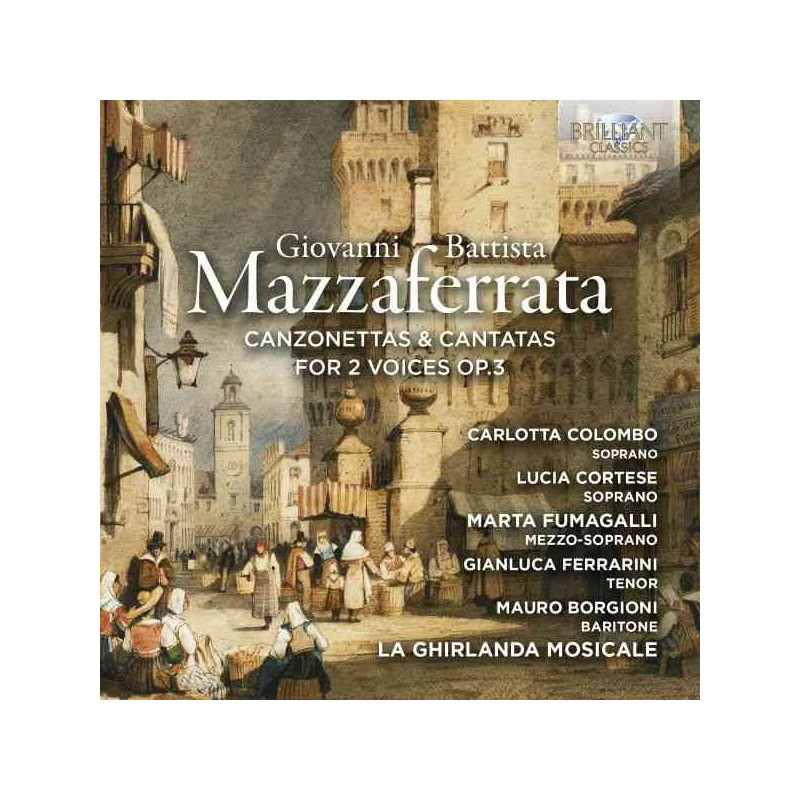 CANZONETTAS & CANTATAS FOR 2 VOICES OP.3